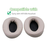 Ear Pads Replacement,Compatible With Sony Wh-H910N Headphones,Ear Pads Cushions With Upgrade Memory Foam & High Protein Leather(Gold)