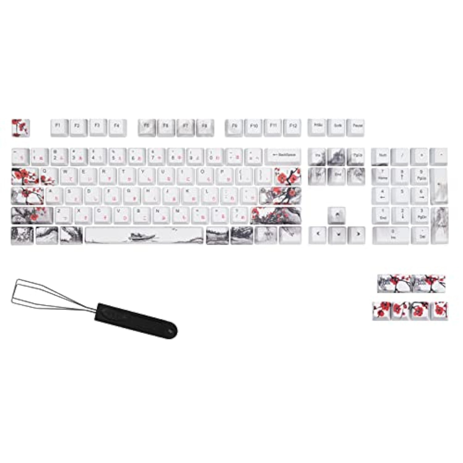 Keycaps 110 Set For Full Size Mechanical Keyboard, Custom Pbt Oem Profile Key