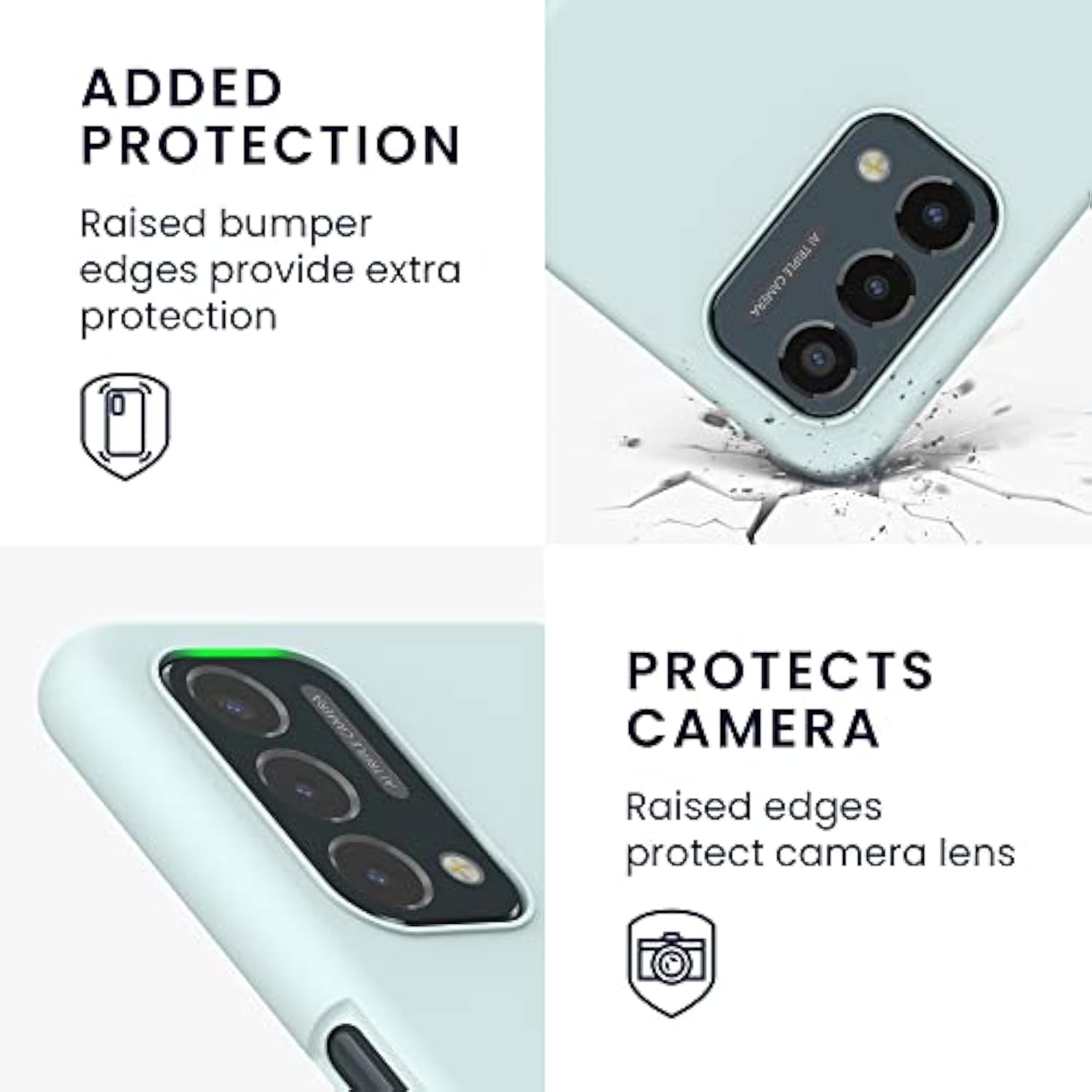 TPU Silicone Case Compatible with OnePlus Nord N200 5G