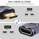 8K Mini Hdmi To Hdmi Adapter 2.1 Version Mini Hdmi Male To Hdmi Female Connect