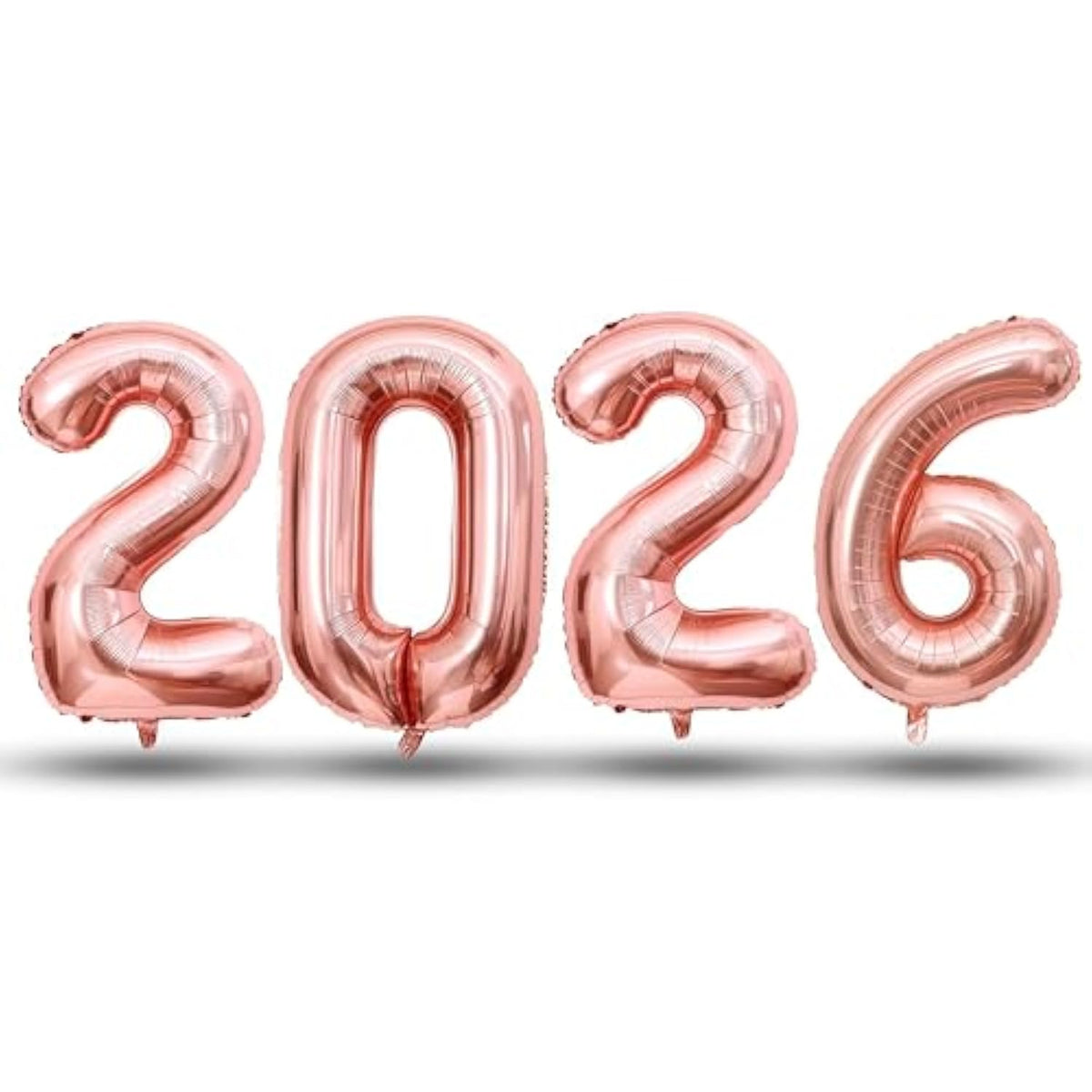 40 Inch Rose Gold 2026 Foil Balloons Party Supplies Graduation New Year