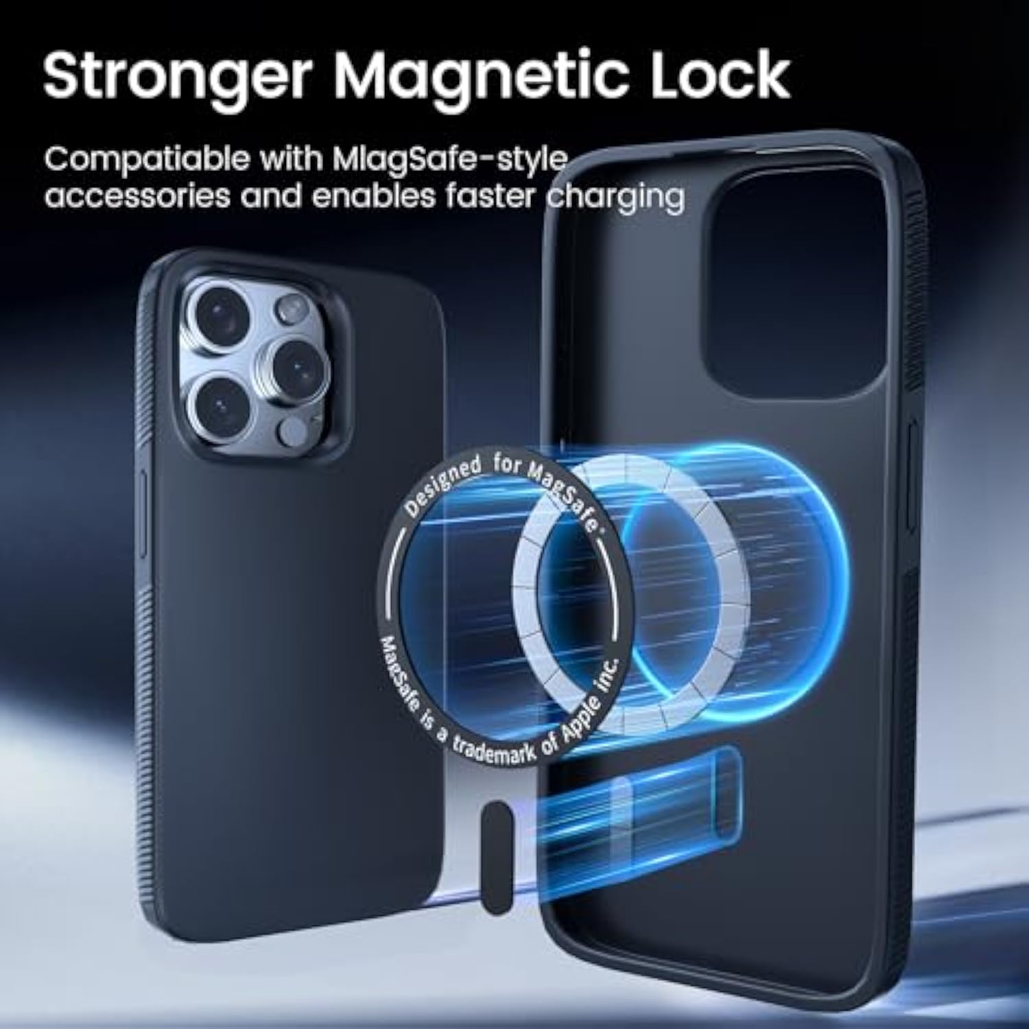 Phone Case For Iphone 13/14, Durable Protective Case, Scratch-Resistant And Shockproof, Designed For Magsafe, Slim Fit Back Cover, 6.1 ", Black