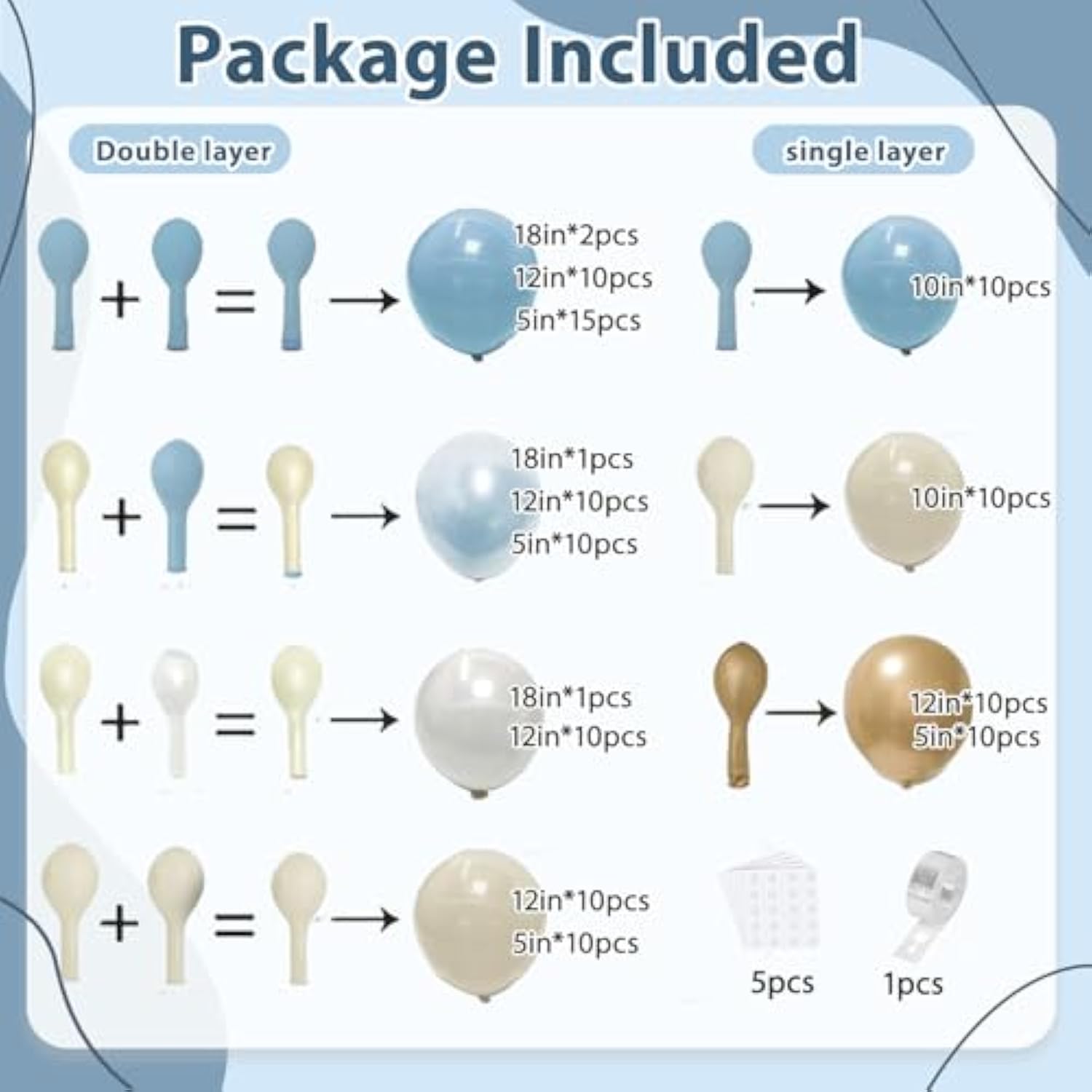 Hot Pink Balloons Garland Kit, Macaron Pink Matte White Rose Gold Conf