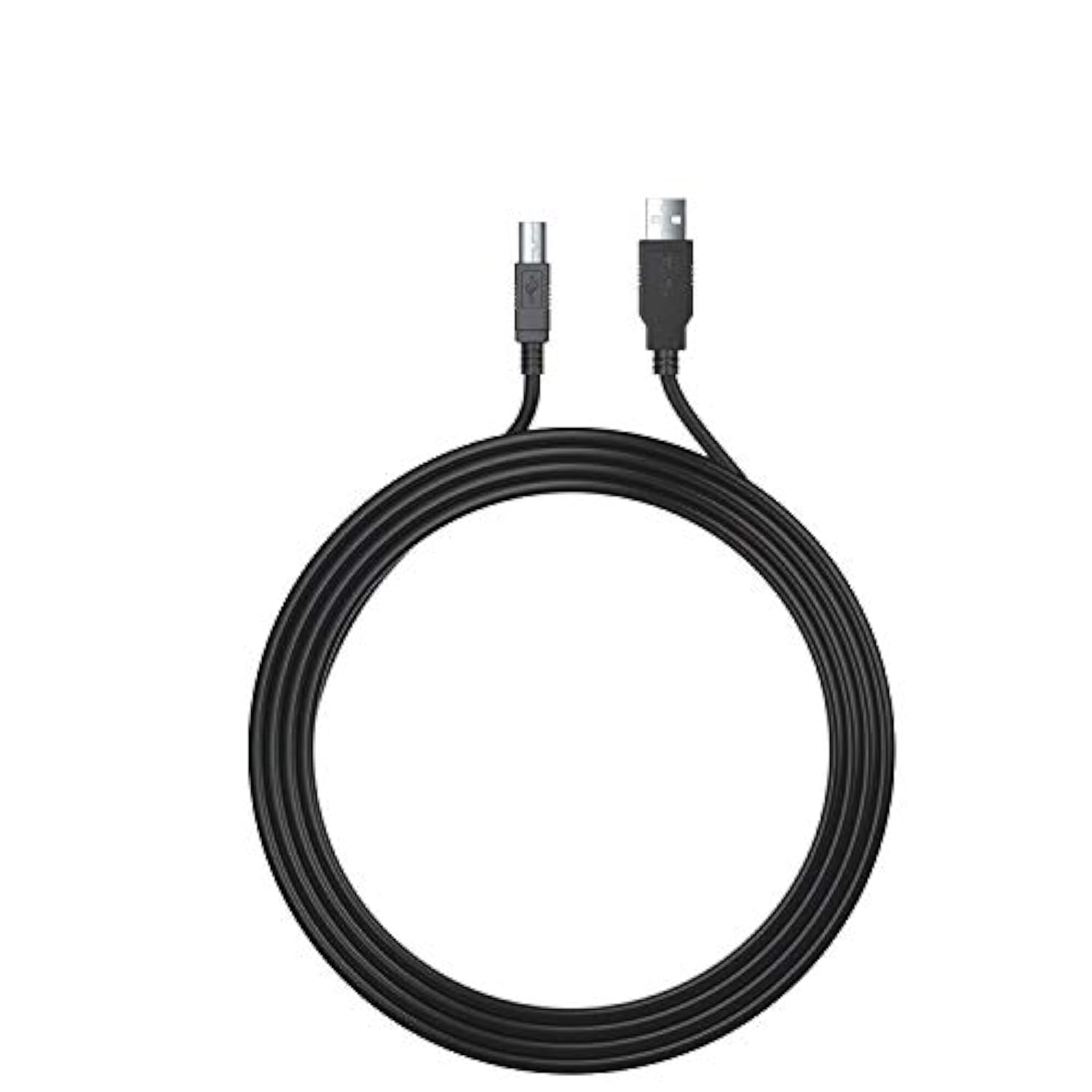 6Ft Long Cable USB 2.0 Type-A to Type-B High Speed Cord for Audio Interface, Midi Keyboard, USB Microphone, Mixer, Speaker, Monitor, Instrument, Strobe Light System Laptop Mac PC