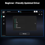 Xppen Updated Deco Mini7 V2 Drawing Tablet-16384 Levels Of Pressure Battery-Free Stylus, 7 X 4 Osu Drawing Pad, 8 Hotkeys For Digital Art, Teaching, Gaming Graphic Tablet For Chrome, Pc, Mac, Android