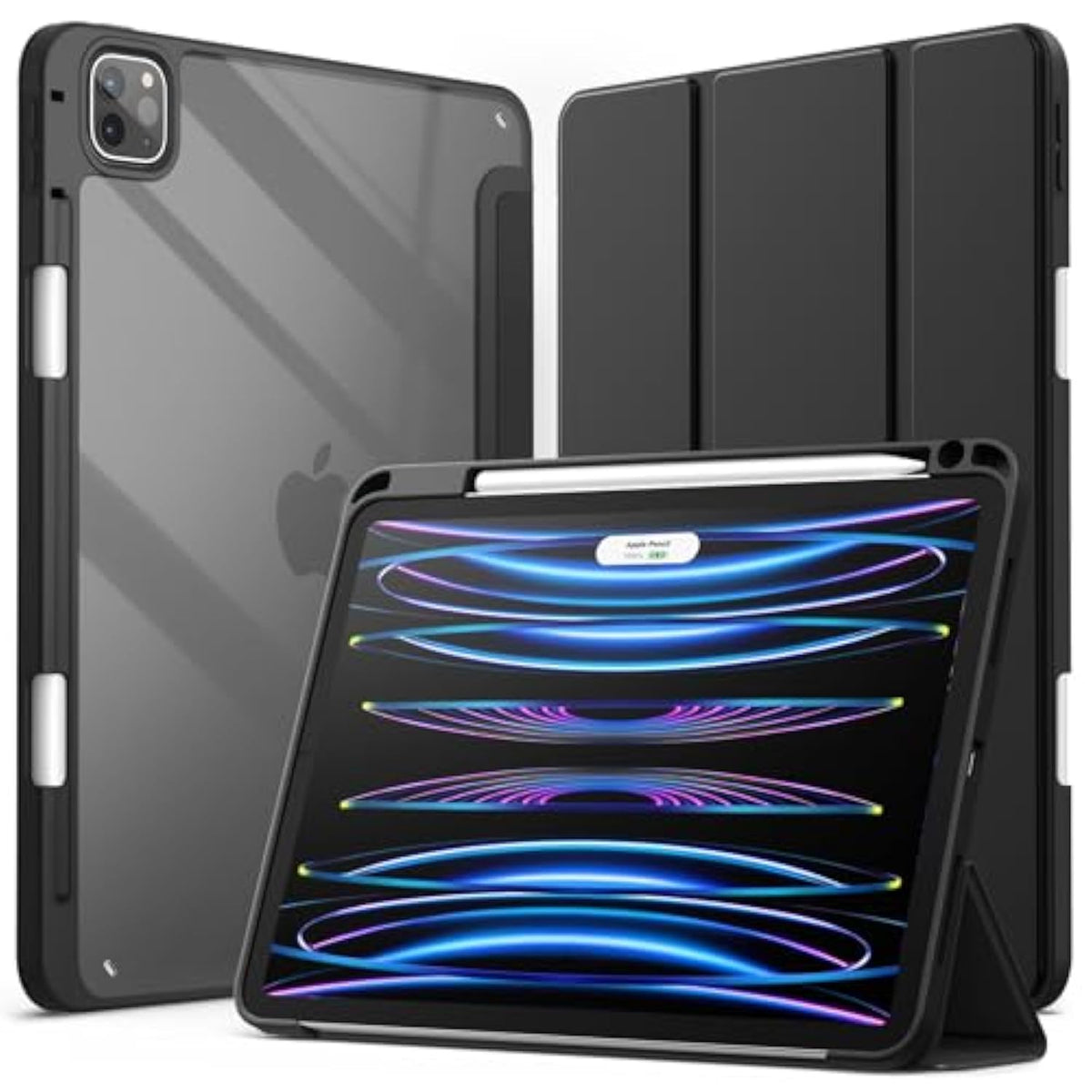 JETech Case for iPad Pro 11 Inch 2022/2021/2020/2018 (4th/3rd/2nd/1st gen) wit