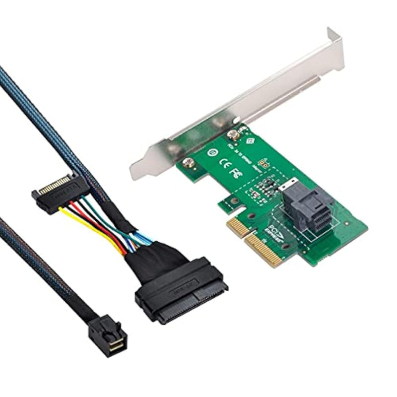 Pci-E 3.0 4.0 To Sff-8643 Card Adapter And U.2 U2 Sff-8639 Nvme Pcie Ssd Cable