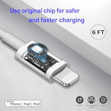 Usb C Fast Charger - 20W Type C Wall Charger With 6Ft Usb C To Lightning Cable - Compatible With Iphone 14 Pro/13 Pro/12/12 Pro Max/11/Xs Max/Xs/Xr/X/8