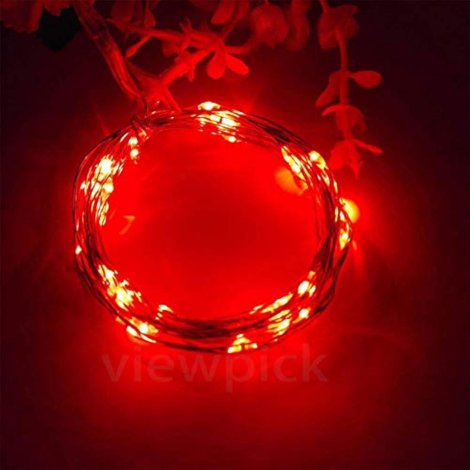 Led String Lights, Mini Battery Powered Copper Wire Starry Fairy Lights, Battery Operated String Lights For Bedroom, Chr