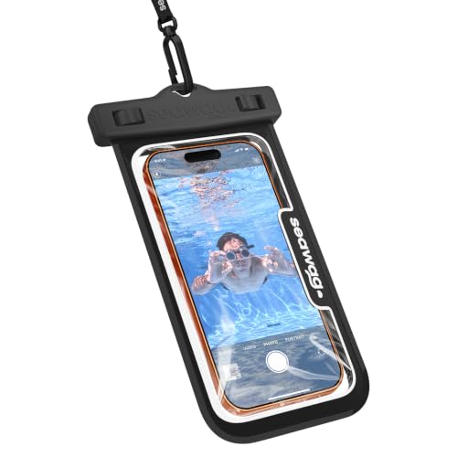 Next Waterproof Phone Case with Lanyard, Floating IPX8 Pouch for iPhone 17 16 Pro Max 15 14 13 12 11 and Samsung Galaxy S25 S24, Beach Cruise Travel