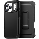 For Iphone 17 Pro Case+Belt-Clip Holster 6.3",Heavy Duty Drop Protection Full Body Rugged Shockproof/Drop Proof/Dustproof Military Grade Tough Durable Cover For Iphone 17 Pro 2025_27