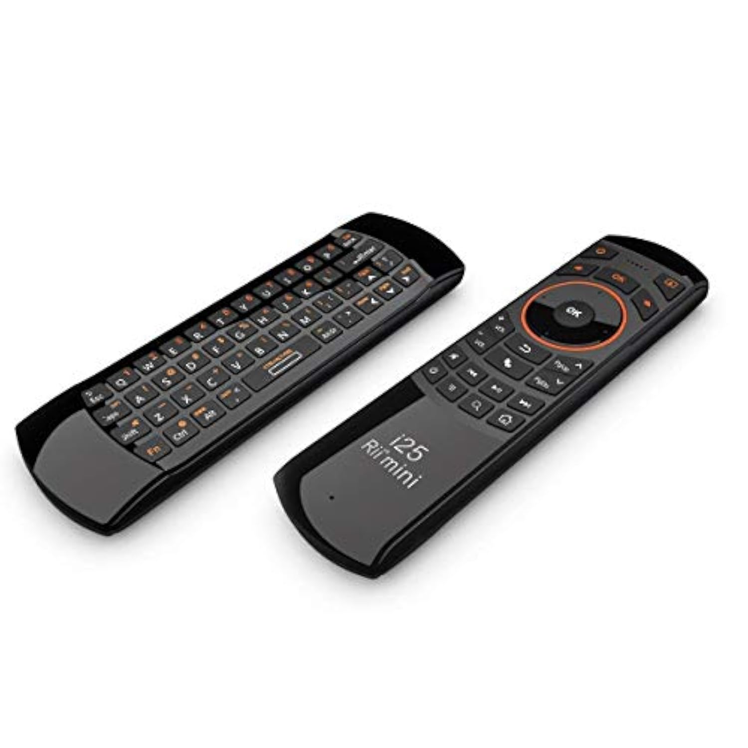Mini I25 Multifunction Portable 3 In 1 2.4Ghz Wireless Fly Mouse Keyboard And Remote Control With Rechargeable Li-Ion Battery For Pc, Laptops, Linux, Android Tv Boxs, Windows, Windows, Iptv