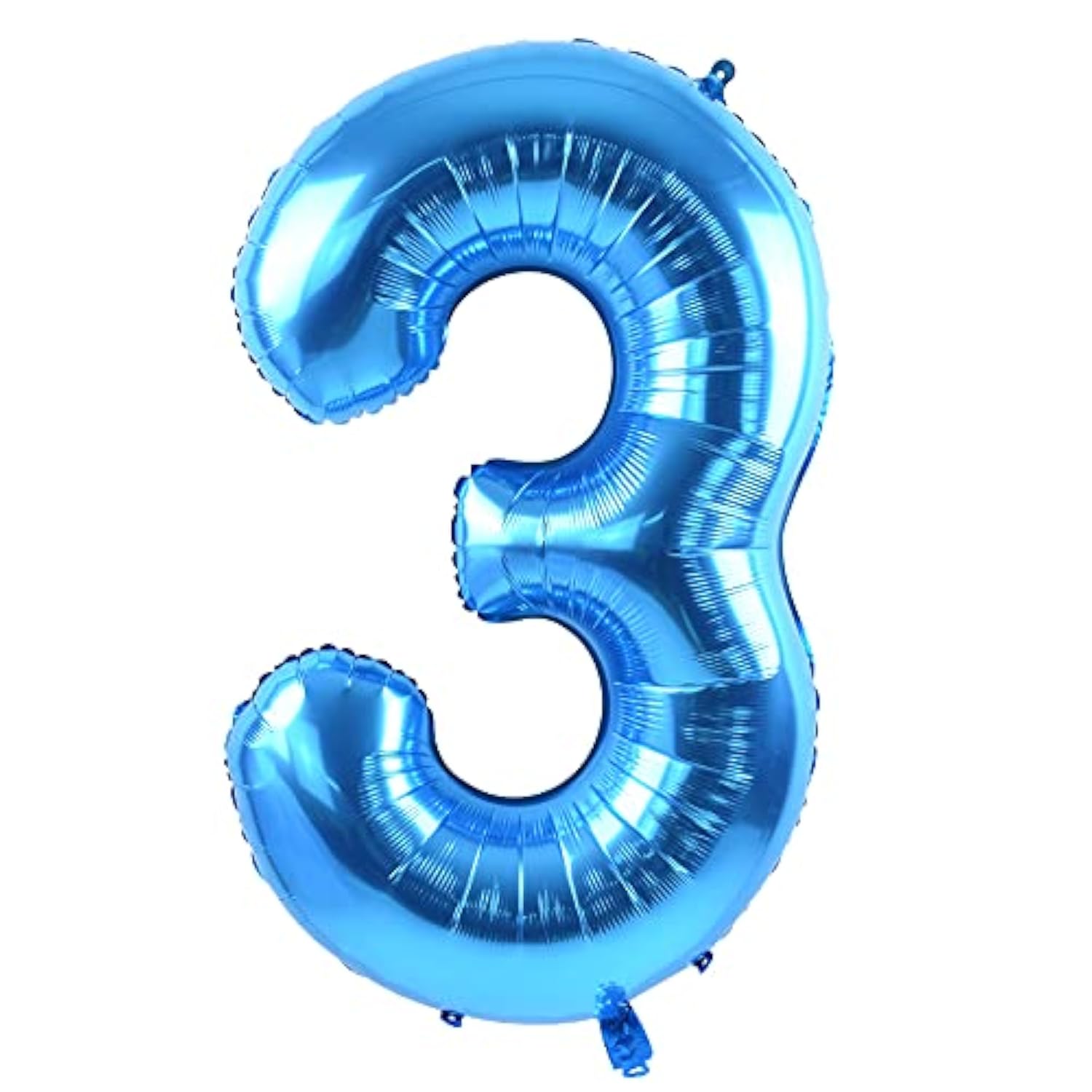 40-Inch Blue Number Balloons 0–9 Foil Birthday Party Decorations