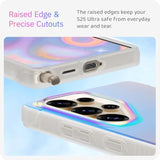 Samsung Galaxy S25 Ultra Case 360° Shockproof Holographic Iridescent for Women