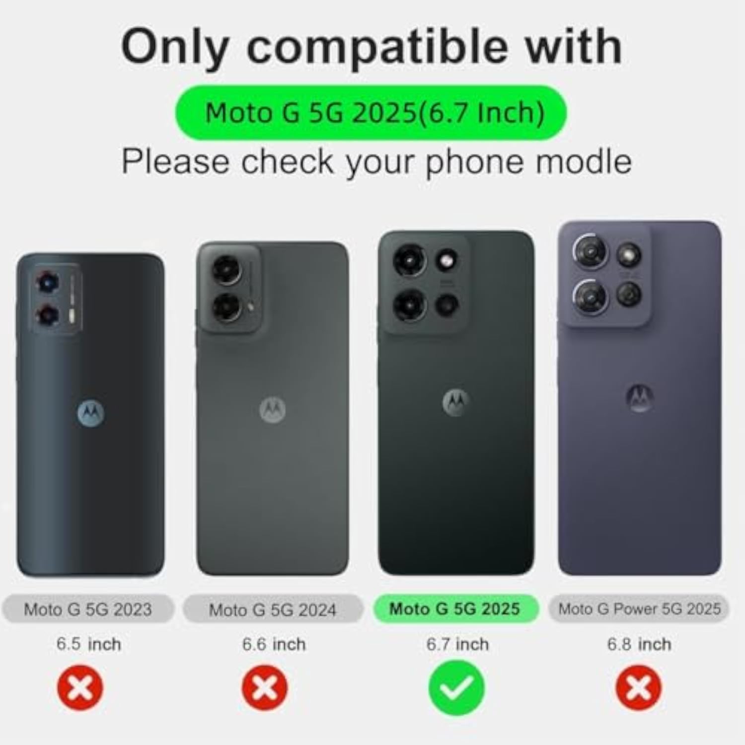 Motorola Moto G 5G 2025/2026 Slim Flexible TPU Case with Reinforced Corners and Shock Absorption for Girls Women, Compatible with Moto G Play 5G 2026 (Butterfly)