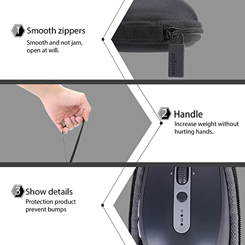 Hard Case Replacement For Logitech M535 M585 M590 Multi-Device Bluetooth Mouse Compact Wireless Mouse