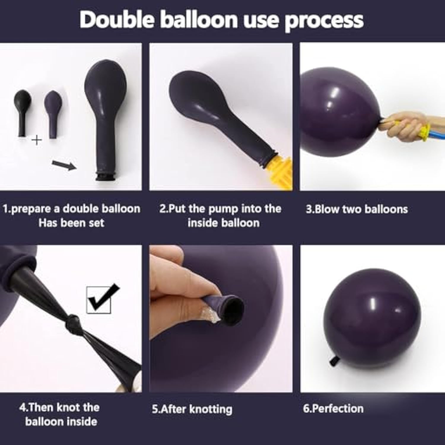 Purple Teal Balloon Garland Double Stuffed Dark Purple Blue Turquoise Green Lavender Lilac Mermaid Balloon Arch Kit For Birthday Wedding Bridal Baby Shower Graduation Halloween Party Decorations