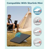 Starlink Mini Silicone Protective Cover Case for Starlink Mini Dish Black