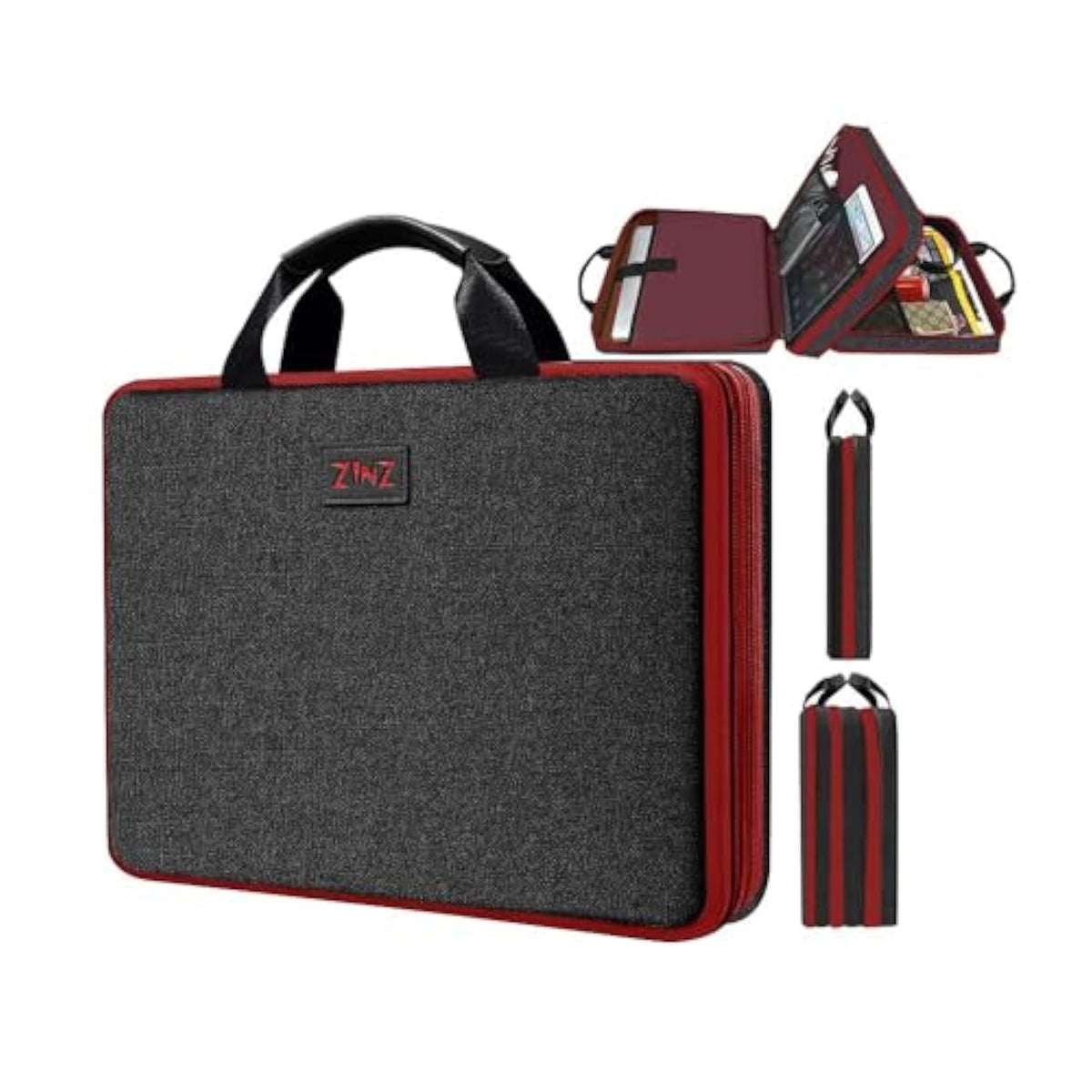 Slim Expandable Laptop Case 15.6 Inch Sleeve Upgraded Protective Durable Recycled Carrying Case Compatible With Macbook 15" & 16" And Most 15" 15.6" 16" Notebook,B01K02