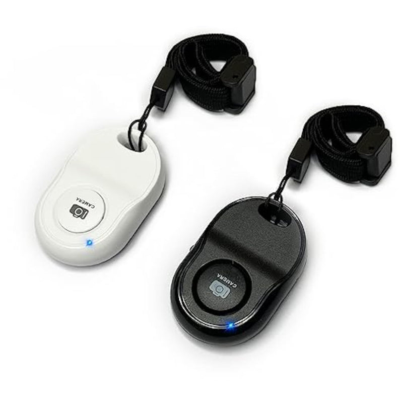 Wireless Smartphone Camera Remote Control (2 Pack) For Photos & Videos, Bluetooth Remote Shutter For Iphone/Android/Ipad/Tablets With Adjustable Wrist Strap,Selfie Clicker For Photos & Videos.
