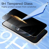 JETech Privacy Full Coverage Screen Protector for iPhone 16e 6.1-Inch 2025, Anti-Spy Tempered Glass Film, Edge to Edge Protection Case-Friendly, 2-Pack