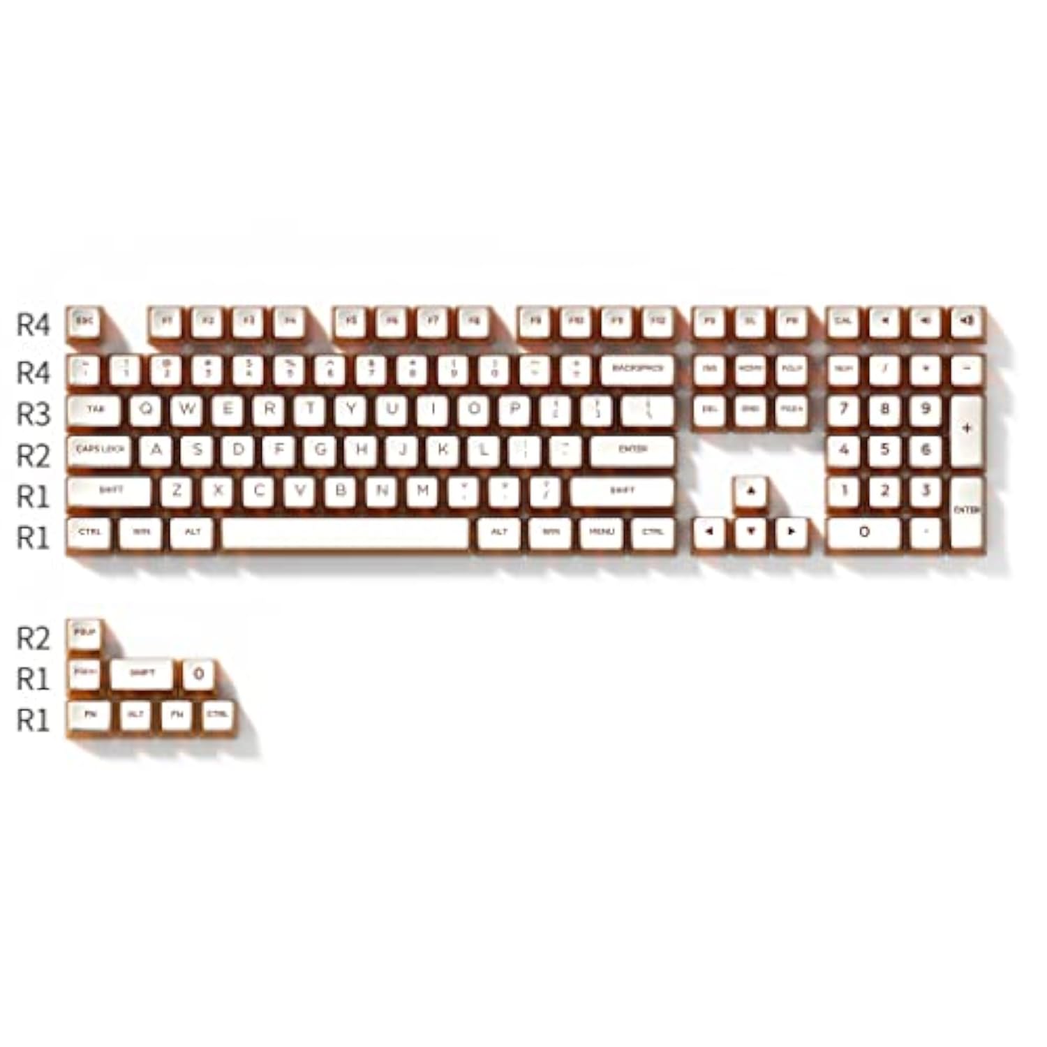 Soda Can Pudding Keycaps For Mechanical Keyboards, Asa Profile, Innovated Base