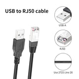 Usb To Rj50 Control Cable Usb To Rj50 10P10C Cable For Apc Usb Am To Rj50 10P1