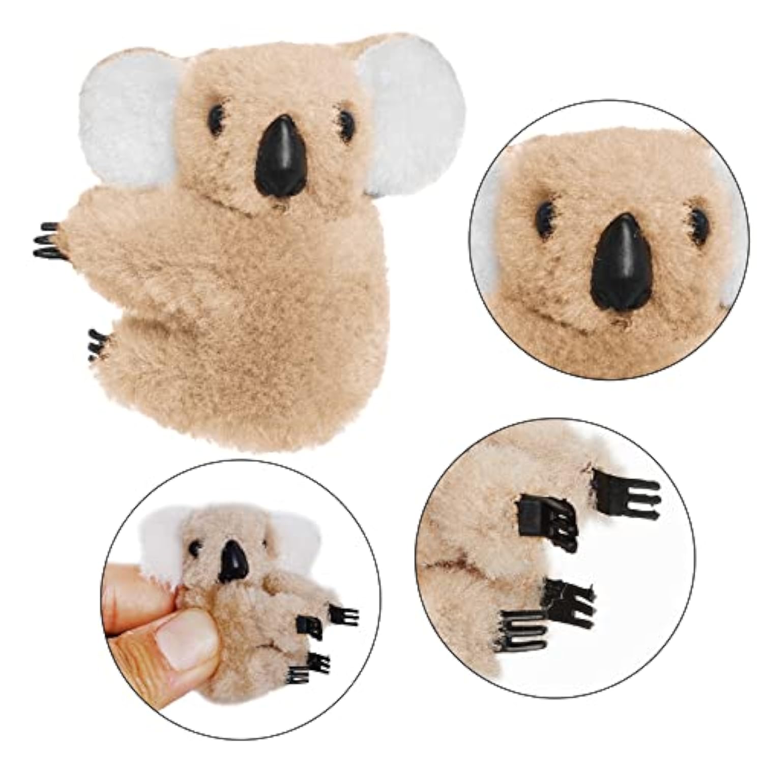 Koala Clip Koala Pencil Buddy Clip On Topper Pencil Hungers Koala Birthday Party Supplies (5Cm Classic Koala )