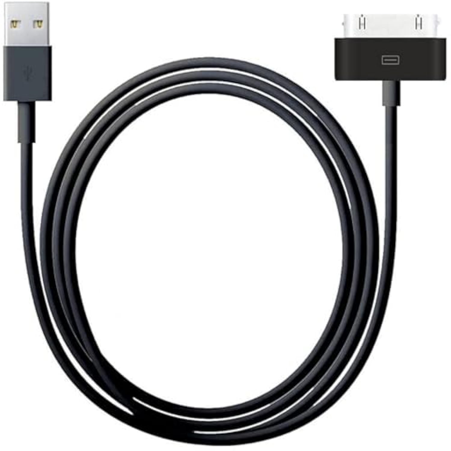 30-Pin Usb Charger Cable For Iphone 4/4S, Iphone 3G/3Gs, Ipad 1/2/3, Ipod Classic/Nano/Touch - Fast Charging & Data Sync Cord(3.3Ft/1M)