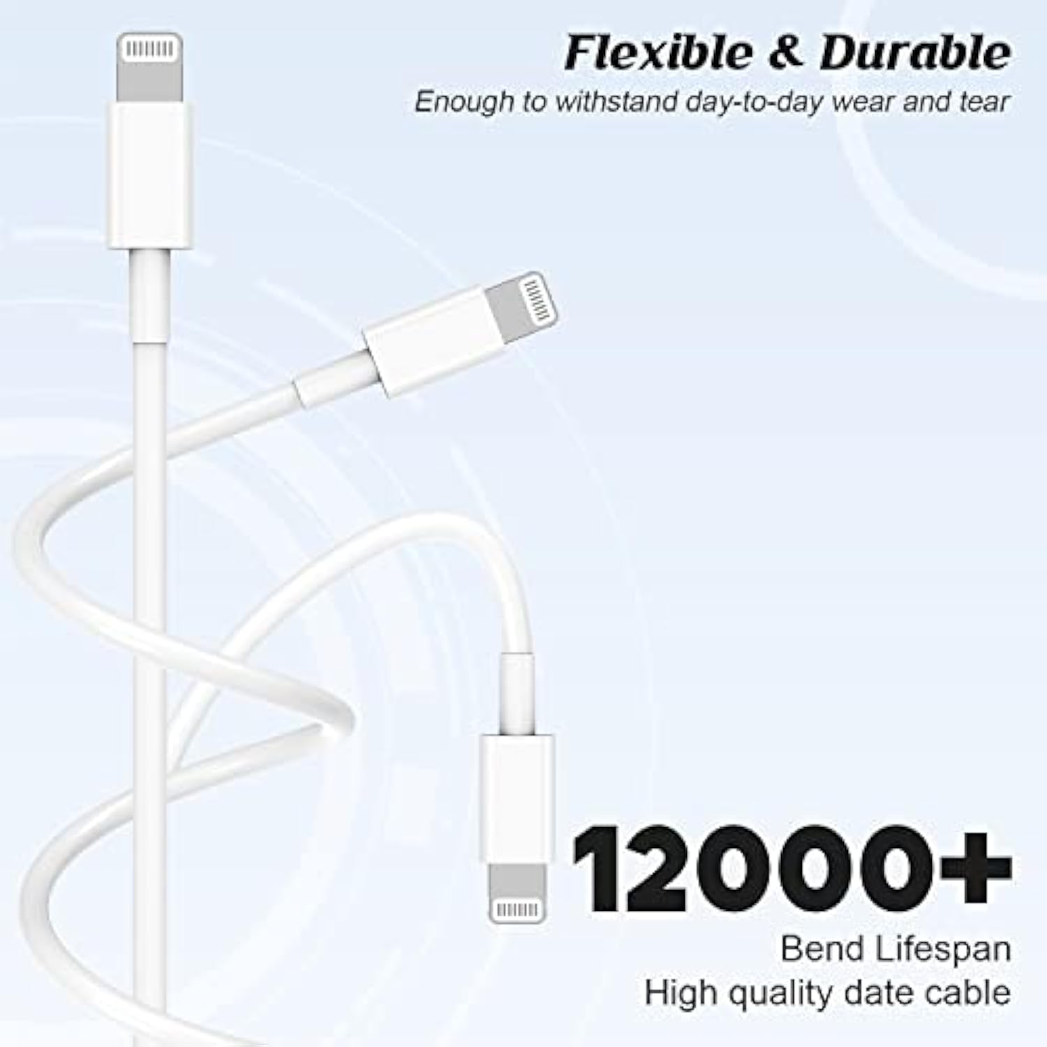 For Iphone Fast Charger?Apple Mfi Certified?, 20W Usb C Wall Charger Block/27W Car Charger Adapter With 2-Pack 3Ft Type C To Lightning Cable, Fast Charging Kit For Iphone 14/13/12/11Pro Max/Xr/Ipad