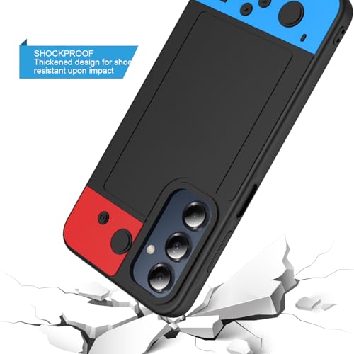 for  Galaxy A17 5G Case,Galaxy A27 Case,3D Cartoon Cute Fun Video Game Design+Snap-On+Wireless Charging+Anti-Slip+Full Body Protection Camera