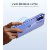 For Iphone 16 Case Clear, [Not Yellowing] [16Ft Military-Grade Drop Protection], Slim Clear Iphone 16 Case For Apple Iphone 16 With Shockproof Bumper 2024