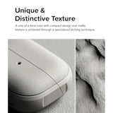 Ringke Onyx Magnetic Designed for Samsung Galaxy Buds 3 Pro & 3 & 3 FE Case [Compatible with MagSafe] Prevents Oily Smudges Feels Good in The Hand Non-Slip Cover - Warm Gray