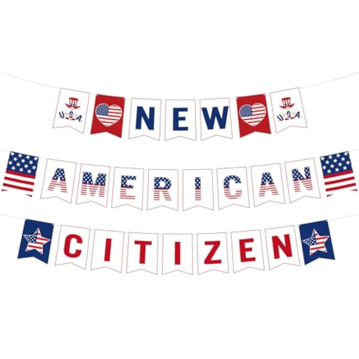 New Us Citizenship Decorations New Citizenship Congratulations Flags Banner Congratulations On Becoming A Us Citizen Banner For Oath Ceremonies Patriotic Party