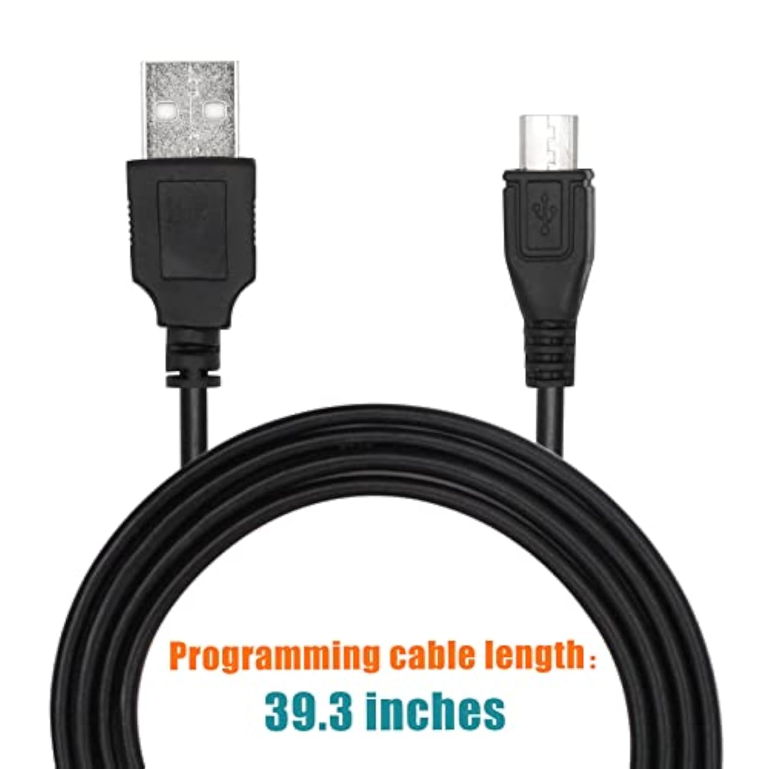 Micro Usb Programming Cable Compatible For Motorola Cp200D Sl300 Sl3500E Sl7550E Digital Portable Two Way Radios