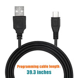 Micro Usb Programming Cable Compatible For Motorola Cp200D Sl300 Sl3500E Sl7550E Digital Portable Two Way Radios