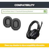 Khan Aimo 7.1 Surround Earpads Cushion Replacement With Protein Leather For Khan Aimo 7.1 Surround Gaming Headset