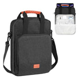 12.9-13 Inch Tablet Sleeve Bag With Shoulder Strap, Double Handle Case Fits Ipad Air 13-Inch M3 M2 / Ipad Pro 13-Inch M4, Ipad Pro 12.9-Inch M2&M1 (2022-2018), Galaxy Tab S8+/S9+ 12.4", Black