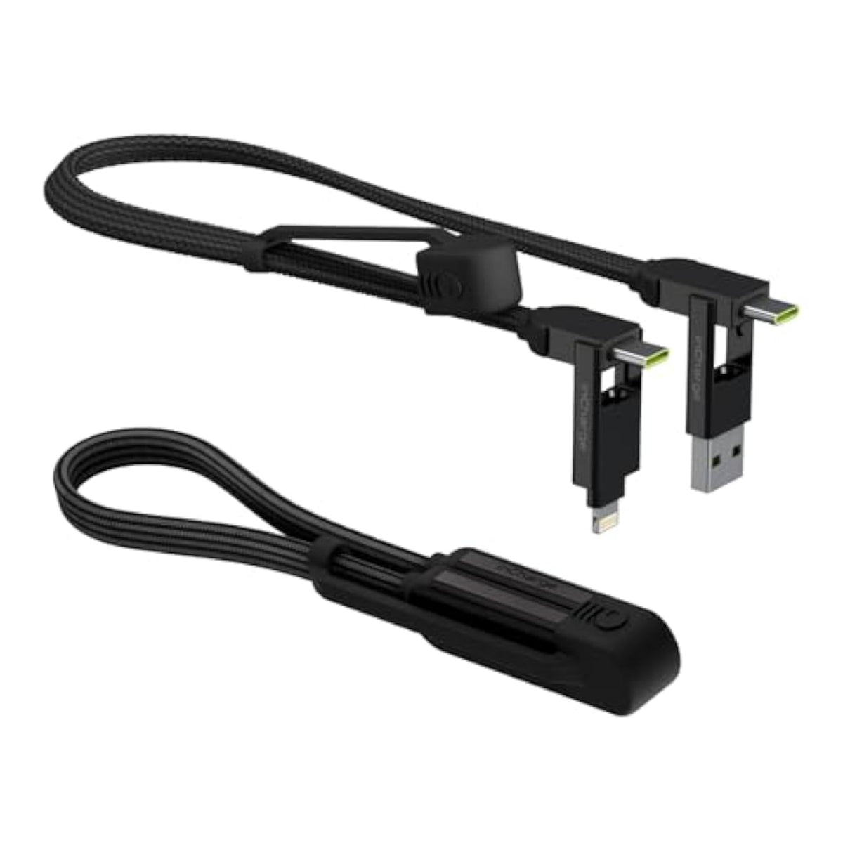 Incharge Xl 6-In-1 Multi Charging Cable, Portable Usb And Usb-C Cable With 100