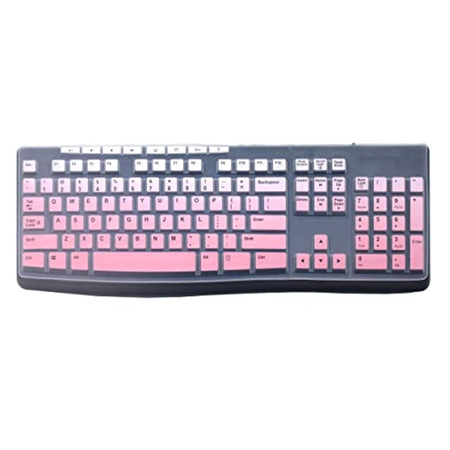 Ultra Thin Desktop PC Silicone Clear Keyboard Cover Skin Protector