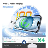 Portable Charger, 6000Mah For Iphone 15 16 Power Bank, Usb-C Portable Phone Charger With Fast Charging (20W), Mini Battery Pack For Iphone 15 Pro/15 Plus/15 Promax/Samsung/Huawei Andriod - White