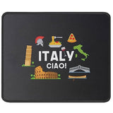 Love Italy And Everything Italian Culture Gift Mouse Pad - Italian Pride Gift - Funny Humor Gift For Friends - Computer Mouse Mat 9.5 Inch