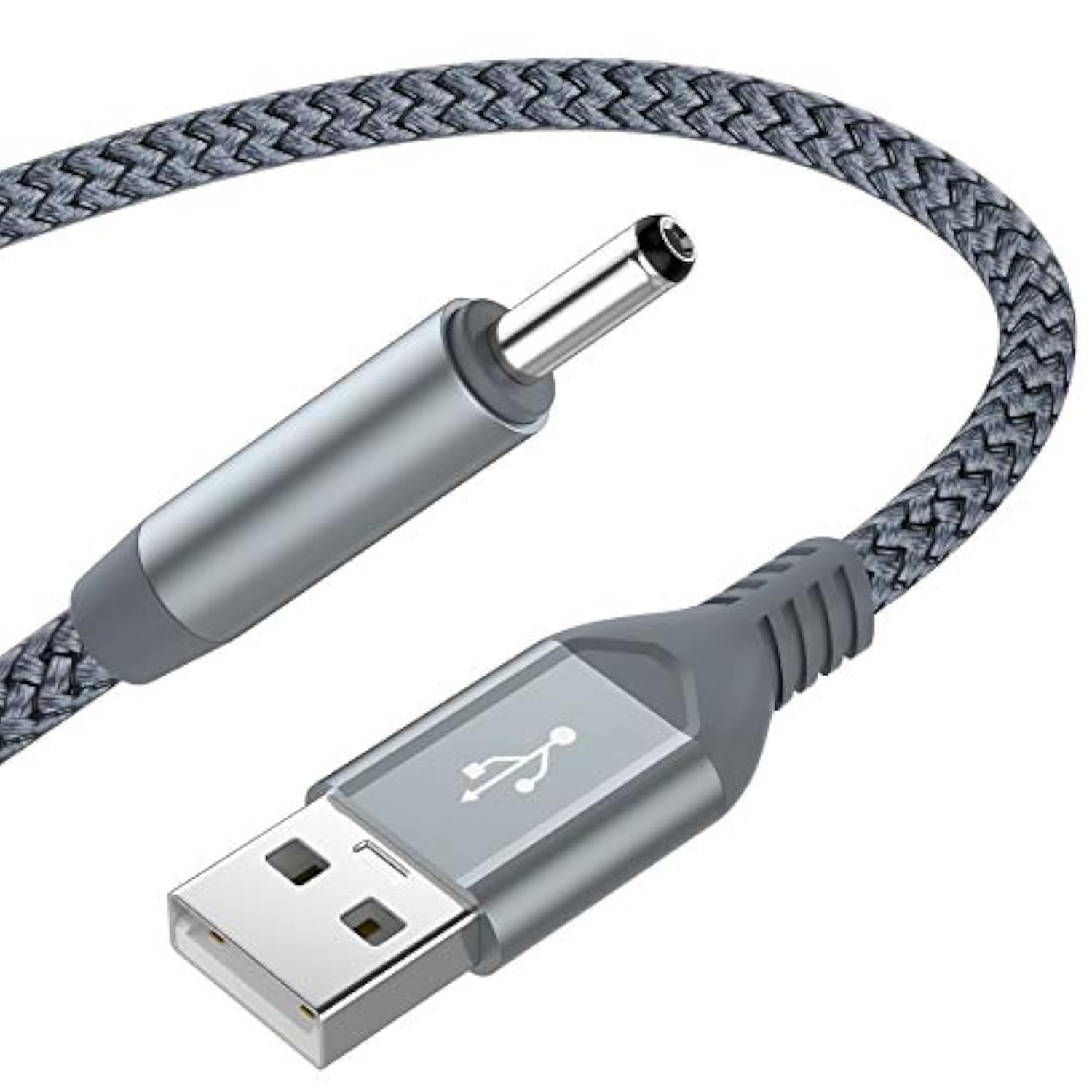 6.6Ft 5V Usb To Dc 3.5Mm X 1.35Mm Plug Charging Cable Replacement Charger Cord For Foreo Luna/Luna2/Luna3/Luna Mini & Mini2/Foreo Issa Series E-Toothbrush, Hub, Mini Speaker/Fan, Table Lamp