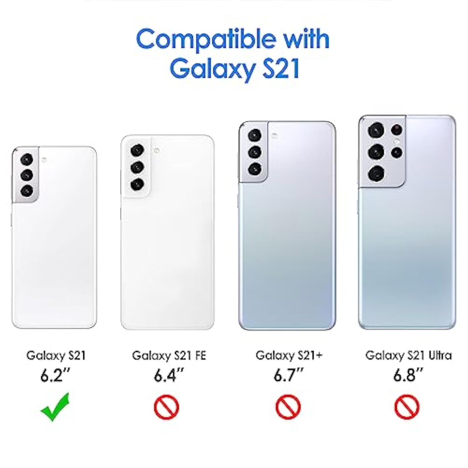 JETech Slim Fit Case for Samsung Galaxy S21 5G 6.2-Inch, Thin Phone Cover with Shock-Absorption and Carbon Fiber Design (Black)