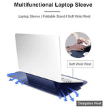 13 Inch Laptop Sleeve Case, Slim Laptop Carrying Case With Stand Function Compatible With 2018-2021 Macbook Air 13 M1/ 2016-2021 Macbook Pro 13 M1/ Xps 13 Inch/ 13"-13.3" Surface Pro X 6 7 8