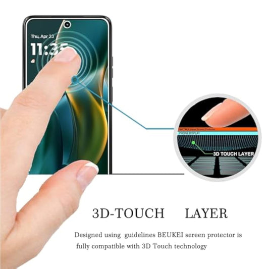 (3 Pack Designed For Motorola Moto G 5G (2025) Screen Protector Tempered Glass, Touch Sensitive, 9H Hardness?[Not Fit For 2020-2024 Version]