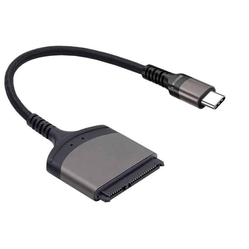 Cablecc 5Gbps USB-C Type-C to SATA 22 Pin Adapter Cable for 2.5" Hard Disk Dri