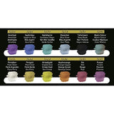 Watercolor Metal Tin, 12-Color Pearlescent Rainbow Set (F1200)