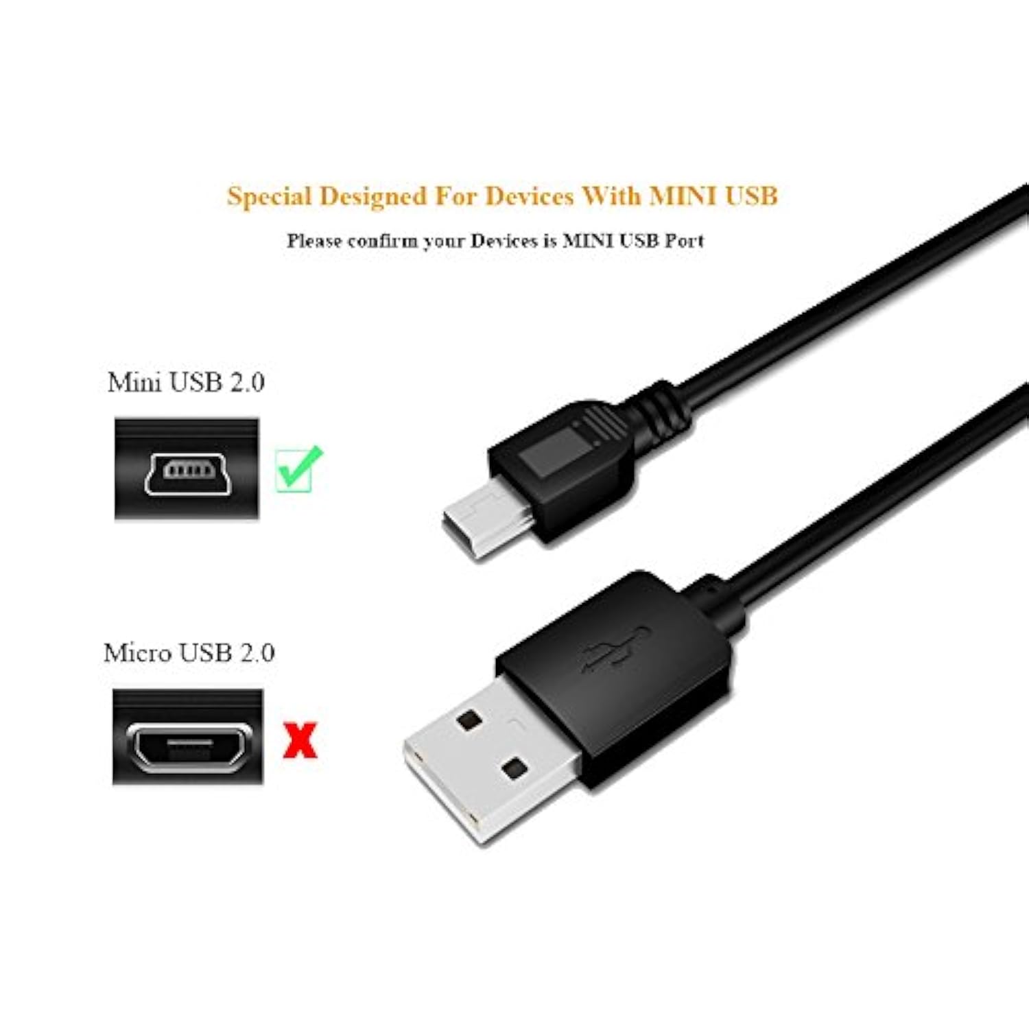 Usb Data Sync Cable Cord Lead For Jvc Everio Gz-Mg630/Au/S Gz-Mg630Bu/S Mg630Rus