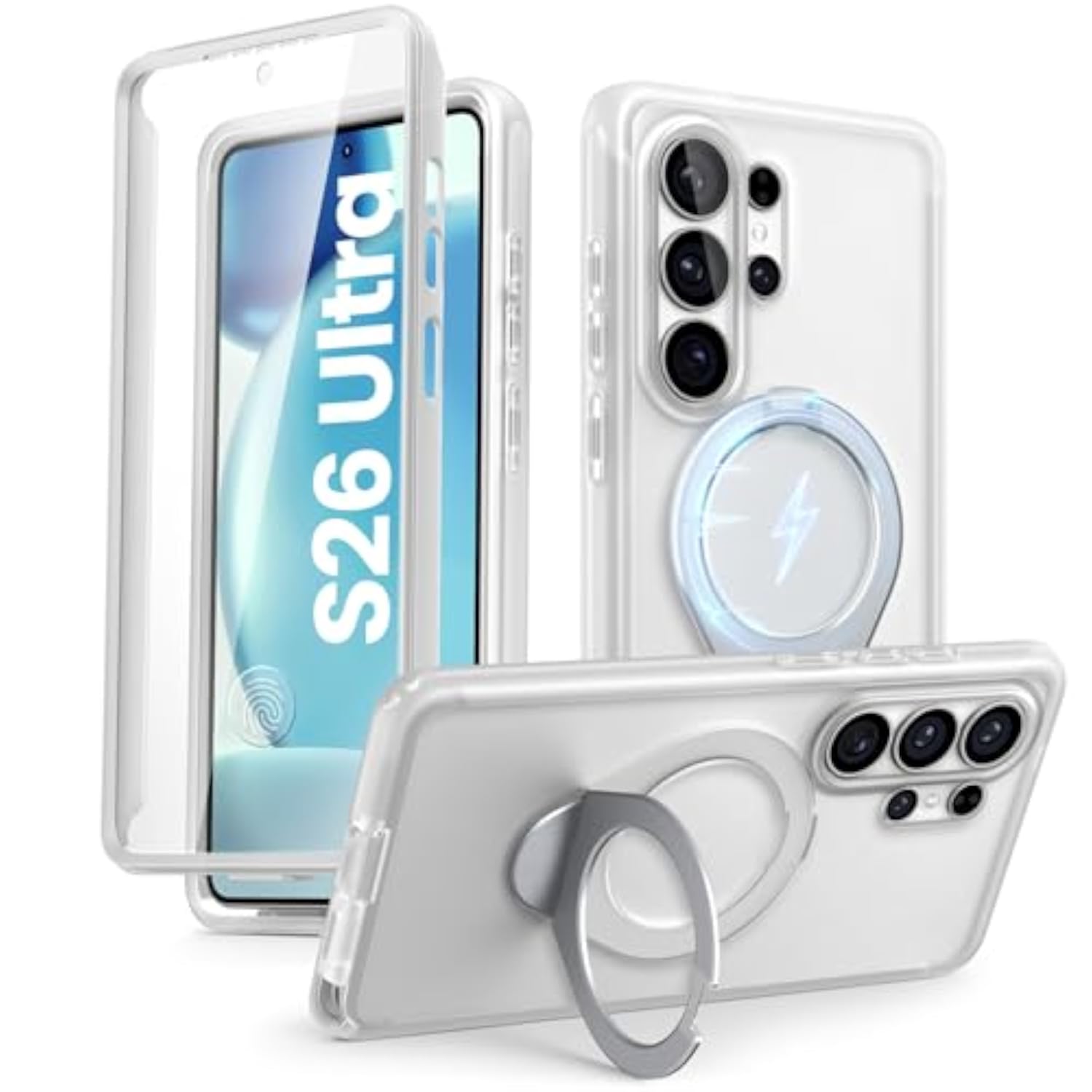 Frost Clear i-Blason MagSafe Case for Samsung Galaxy S26 Ultra with Stand